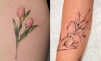 Tulip Tattoo Ideas That Demand Attention and Admiration