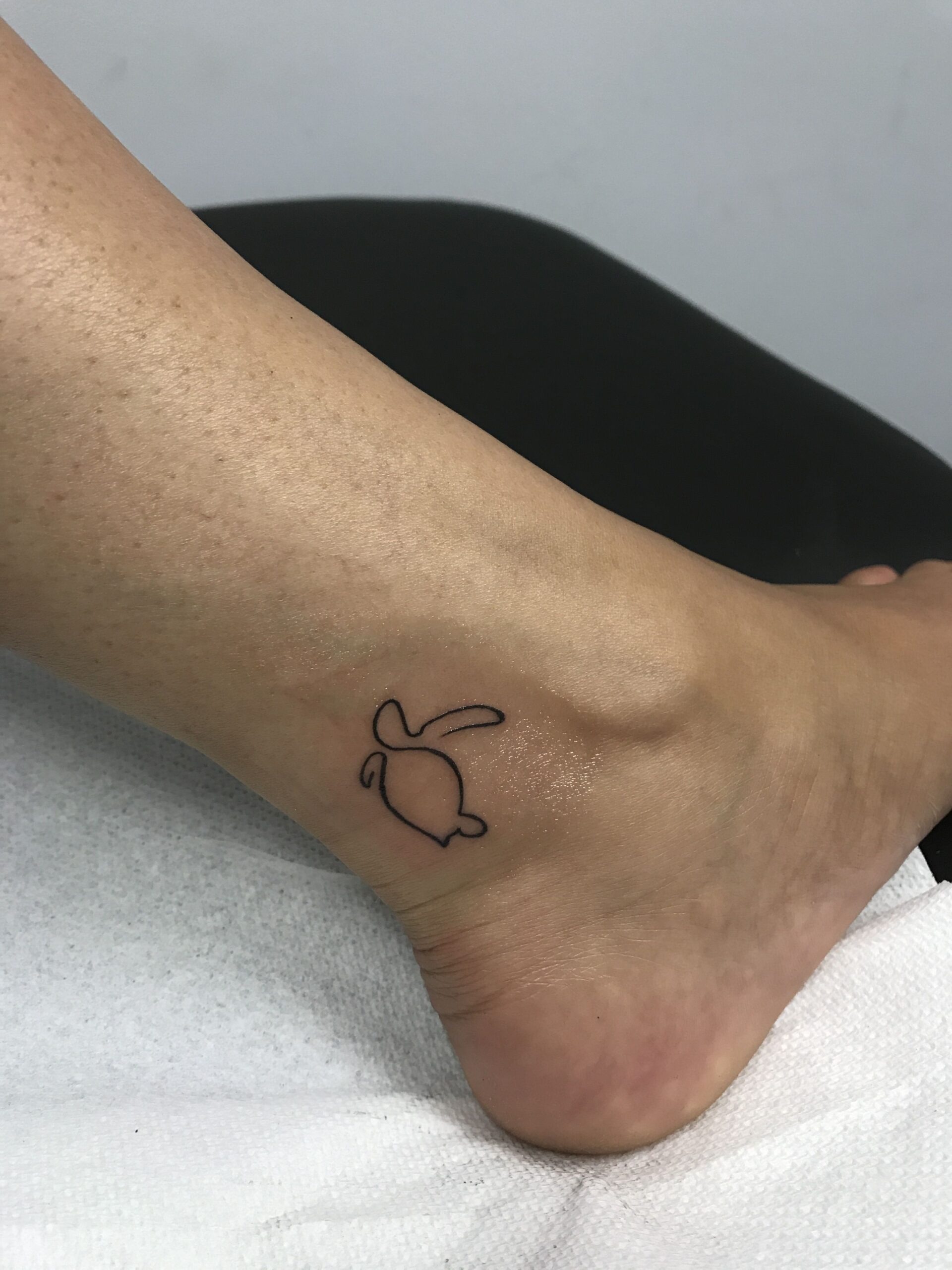 Single Line Sea Turtle Tattoo Tattoo Design