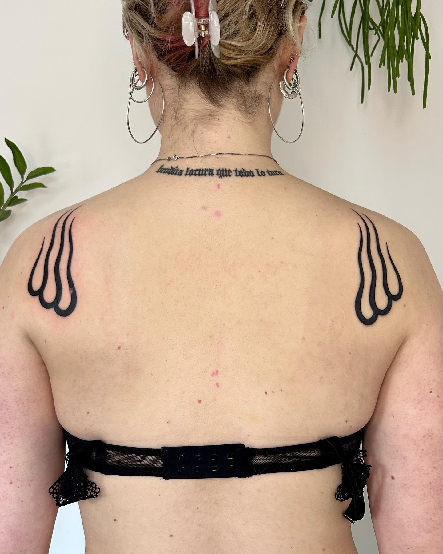 Twin Flame Shoulder Tattoo Tattoo Design