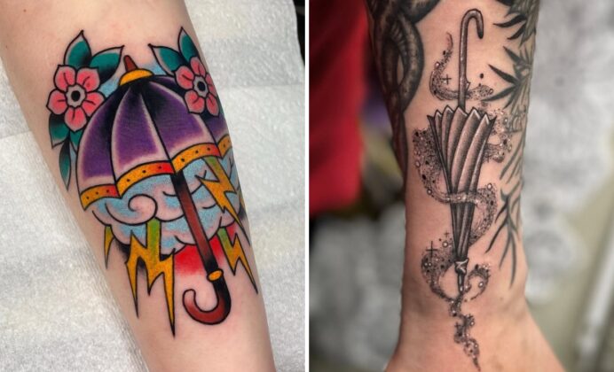 31+ Umbrella Tattoo Ideas & Inspiration