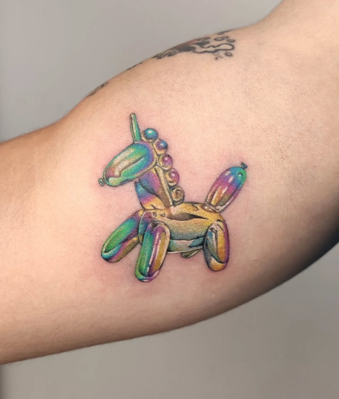 Whimsical Balloon Unicorn Tattoo Design Tattoo Design