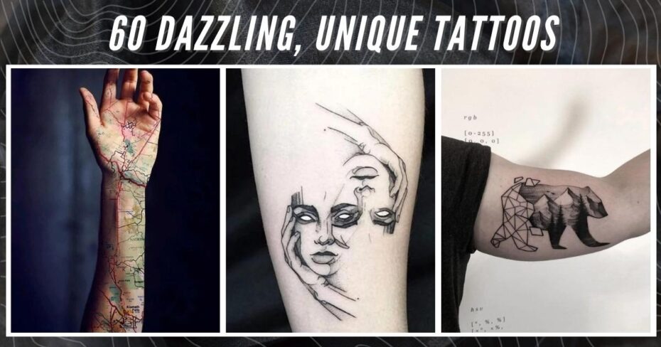 The Full-Body, Black-and-White Face Tattoo Ideas Tattoo Design