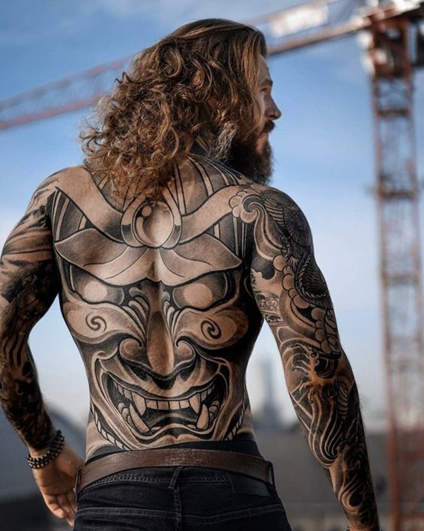 The Full-Color, Intricate DragonSleeve Tattoo Tattoo Design