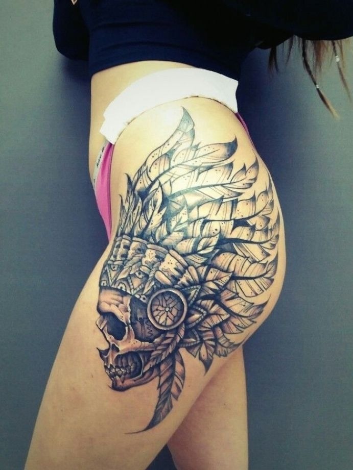The Phoenix Rising from the Flames Tattoo Design