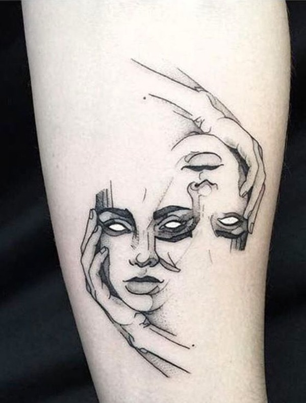 The Road Through the Wilderness Tattoo Ideas Tattoo Design