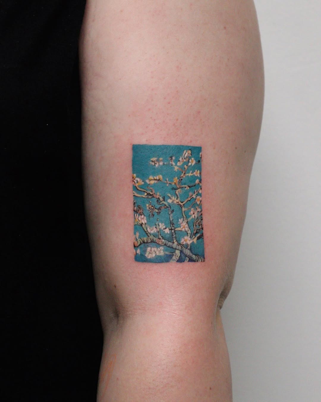 Springtime blossoms captured in tattoo art. Tattoo Design