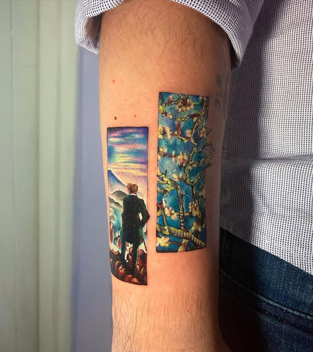 Stunning tribute to Van Gogh’s artistic genius Tattoo Design