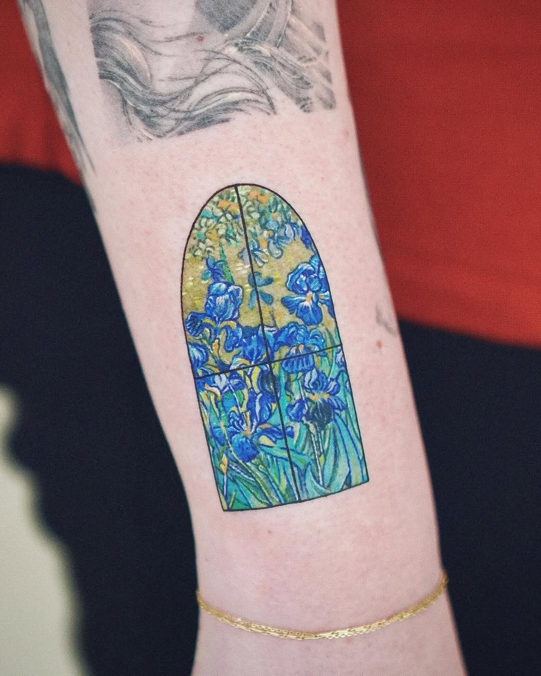 Stunning Van Gogh Irises Tattoo Design Tattoo Design