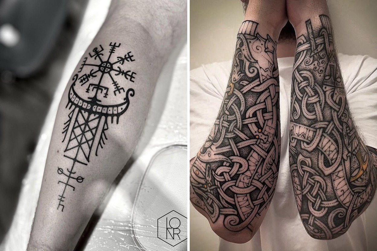 16 Inspiring Viking Tattoo Ideas For Your Next Ink Featured Lookbook Collage