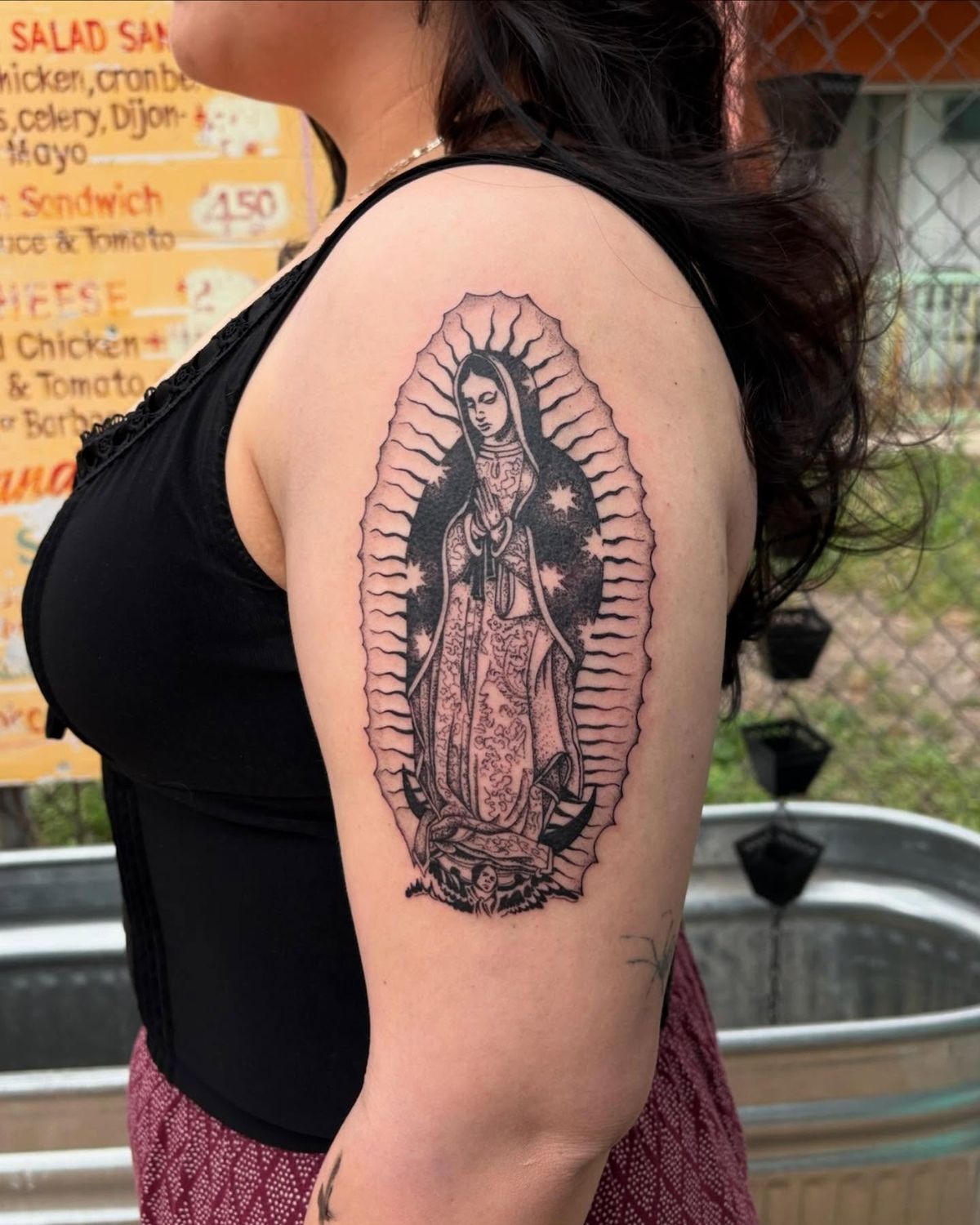 Classic Forearm Virgen de Guadalupe Tattoo Tattoo Design