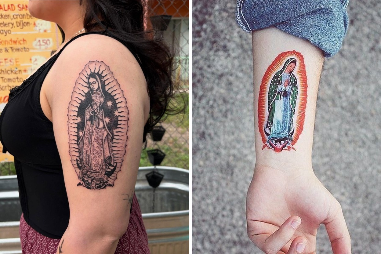 33+ Virgen De Guadalupe Tattoo Ideas & Inspiration Featured Lookbook Collage