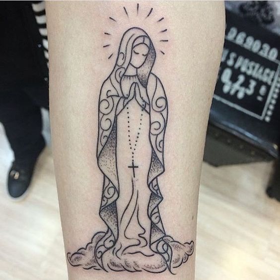 Bold Line Simplicity Tattoo Design