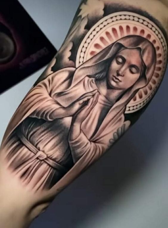 Shadowed Peace Tattoo Design