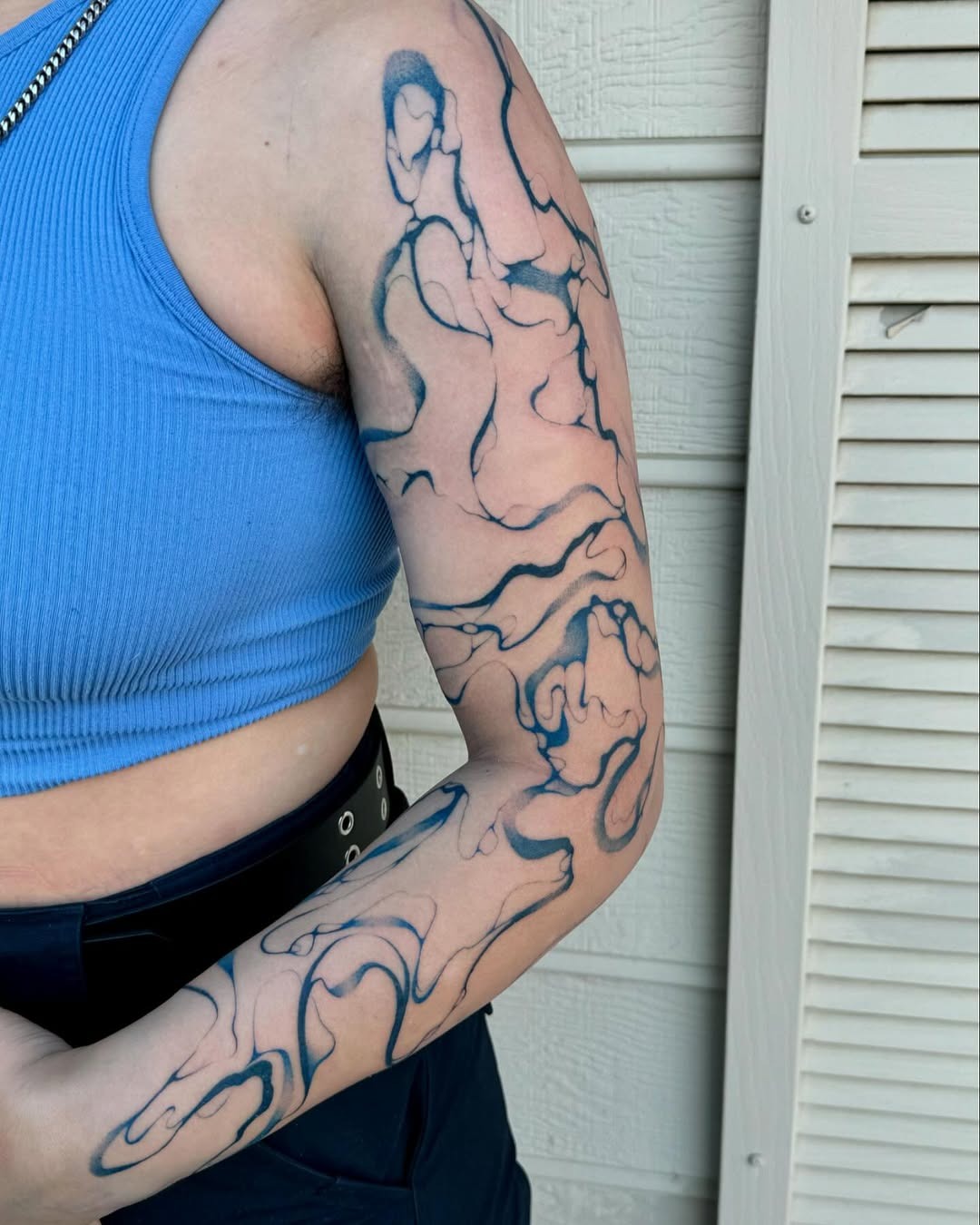 Fluid designs that capture water's essence Tattoo Design
