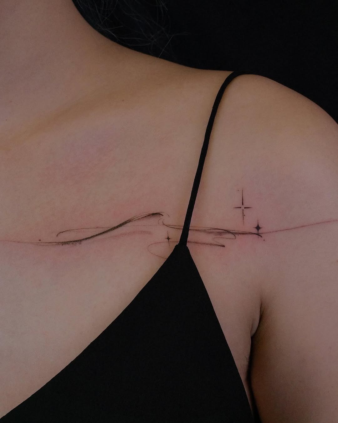 Artistic Wave Tattoo Tattoo Design