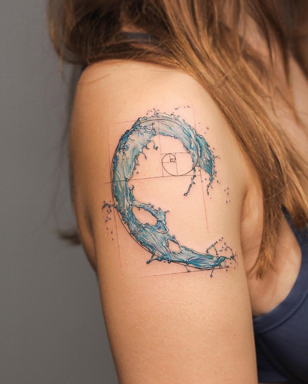 Intricate Wave Tattoo Design Tattoo Design