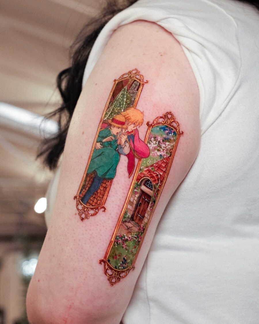 Charming and whimsical tattoo art design Tattoo Design