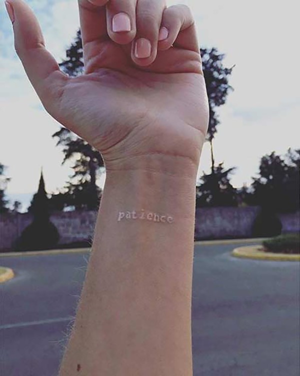 Contrast of Bold vs. Soft White Ink Tattoo Tattoo Design