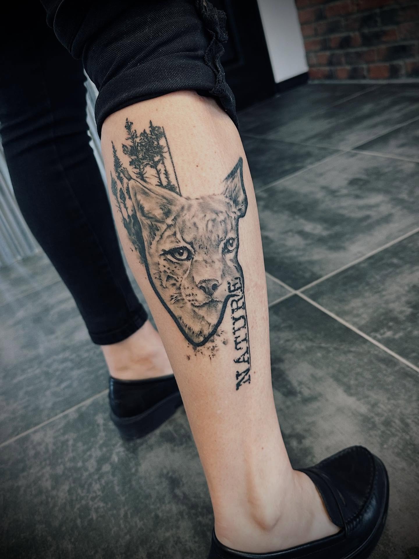 Lynx Nature Spirit Tattoo Tattoo Design