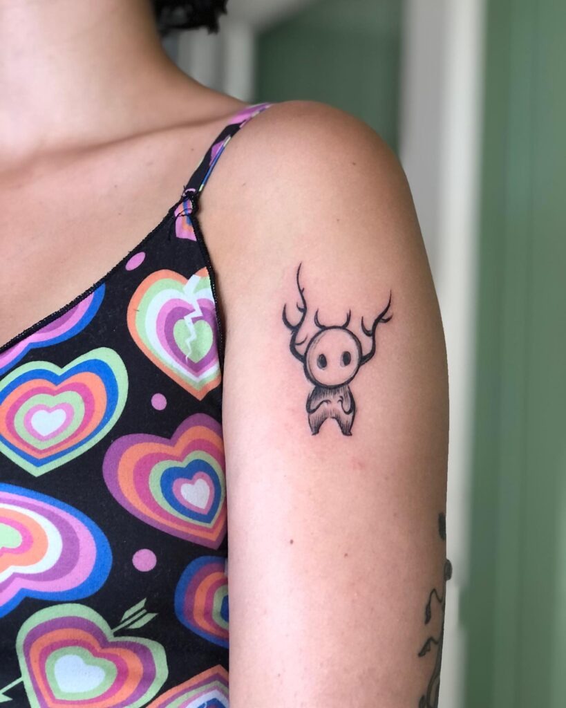 Cute Spirit Creature Tattoo Tattoo Design