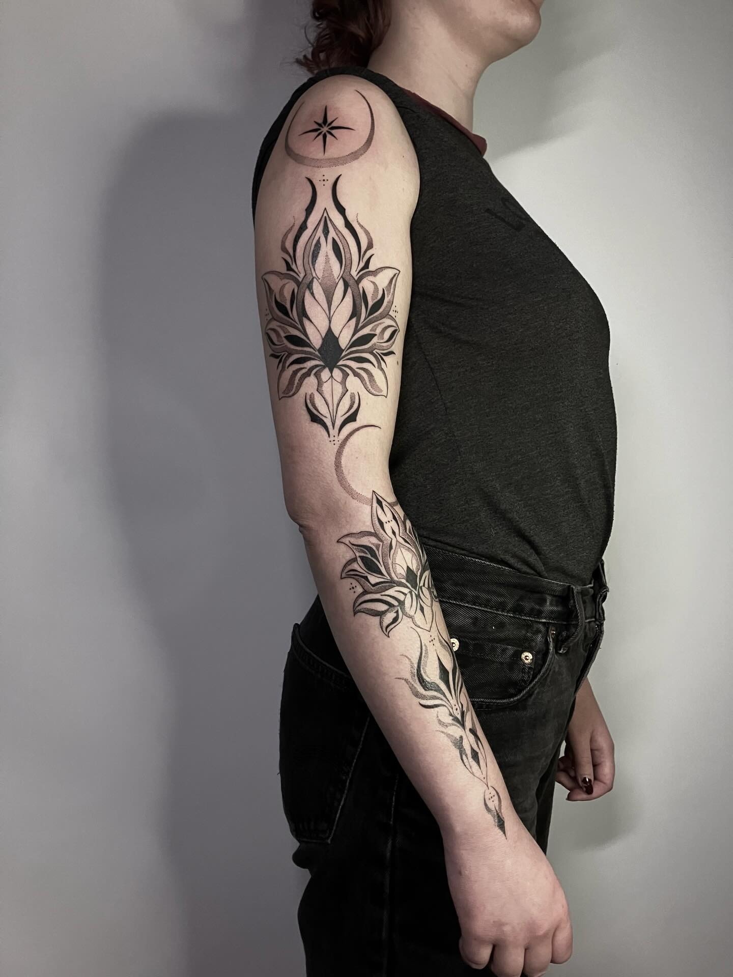 Japanese Crane Sleeve Tattoo Tattoo Design