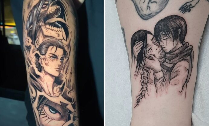 22+ Women Attack on Titan Tattoo Ideas For Bold Stylish Men and