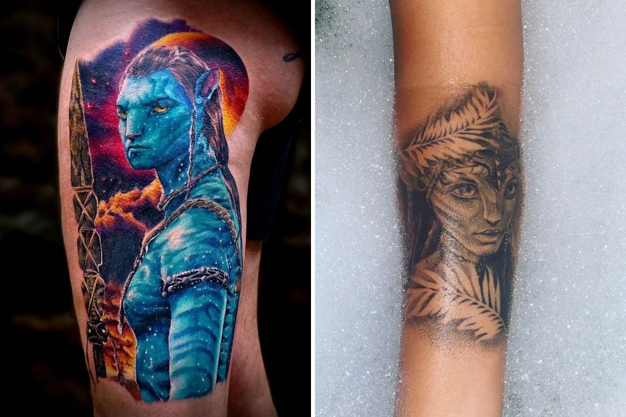 18 Avatar Tattoo Ideas For Women Who Still Love Magic Color And Courage Featured Lookbook Collage