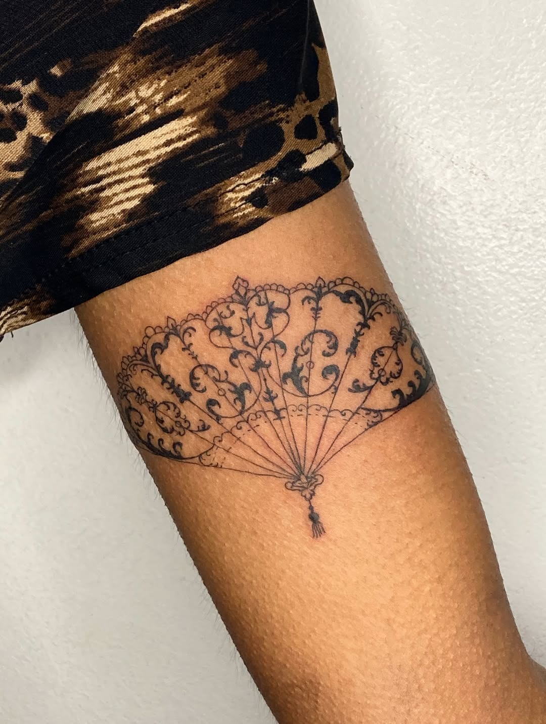 Butterfly With Name Bicep Tattoo Tattoo Design