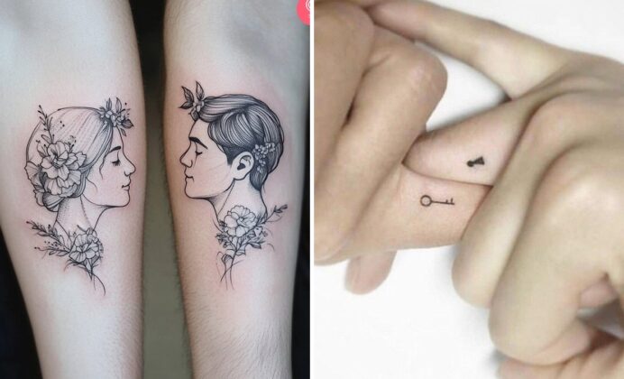 Women Boyfriend And Girlfriend Tattoo Ideas That Perfectly Complement Your Style