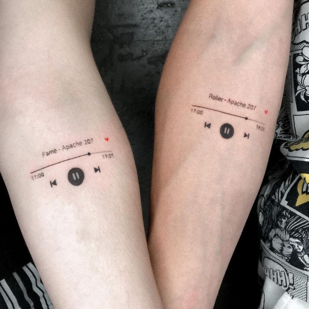 Music Player Tattoos Tattoo Design