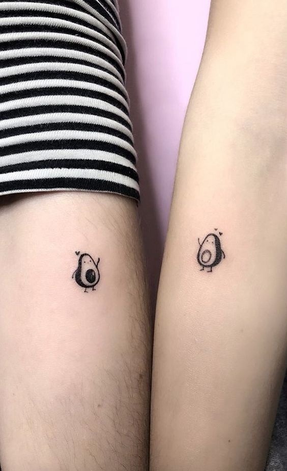 Penguin Couple Tattoos Tattoo Design