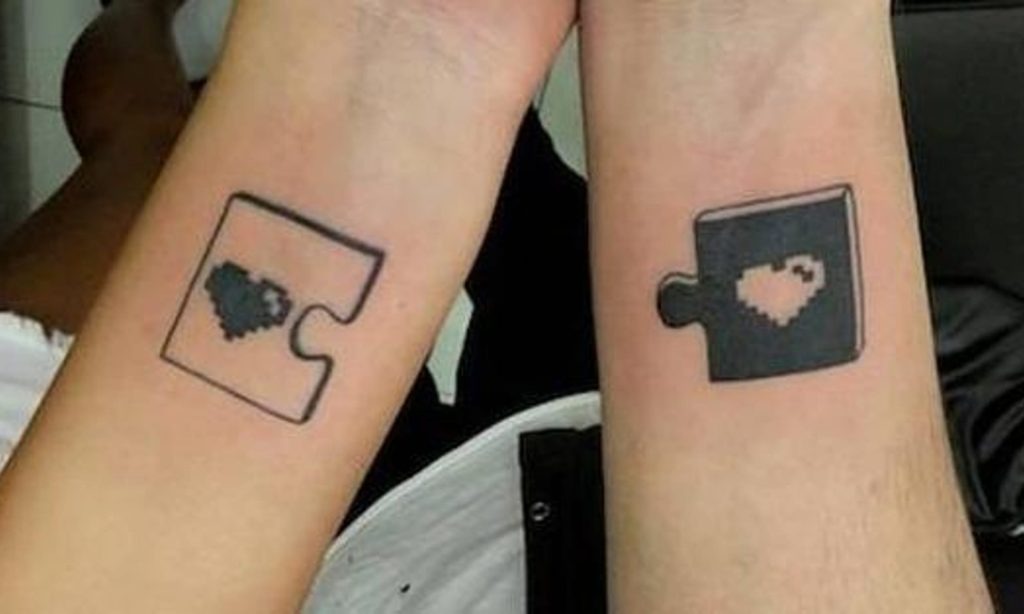 Puzzle Piece Heart Tattoos Tattoo Design