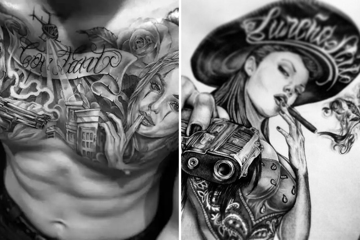 Chicano Art Tattoos Bold Sleeve Designs Gangsters Women Beautiful Ideas Cultural Symbols Featured Lookbook Collage