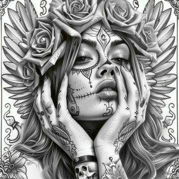 Laugh Now, Cry Later Tattoo Design