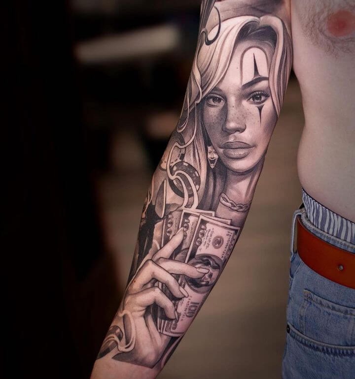 The Art of Subtlety and Wealth Tattoo Design