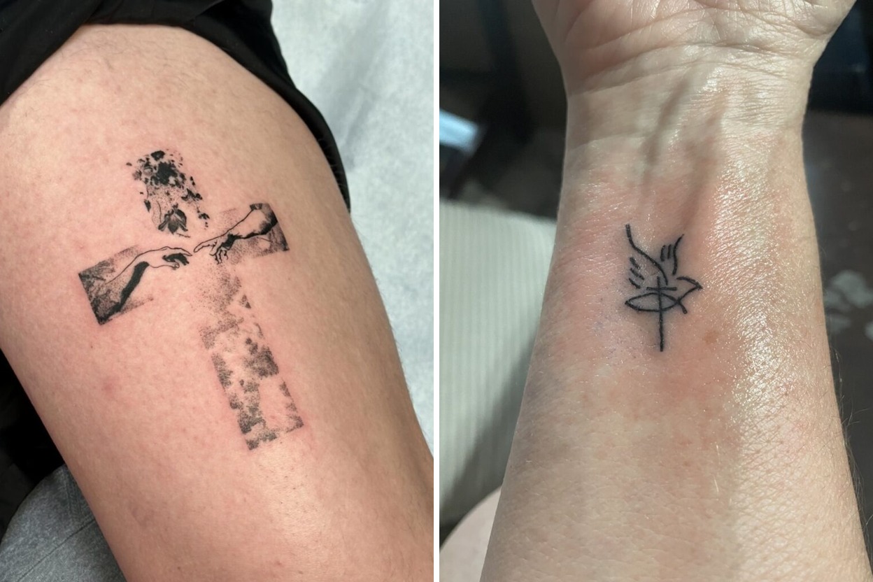 61+ Women Christian Tattoo Ideas That Make a Bold Artistic Statement