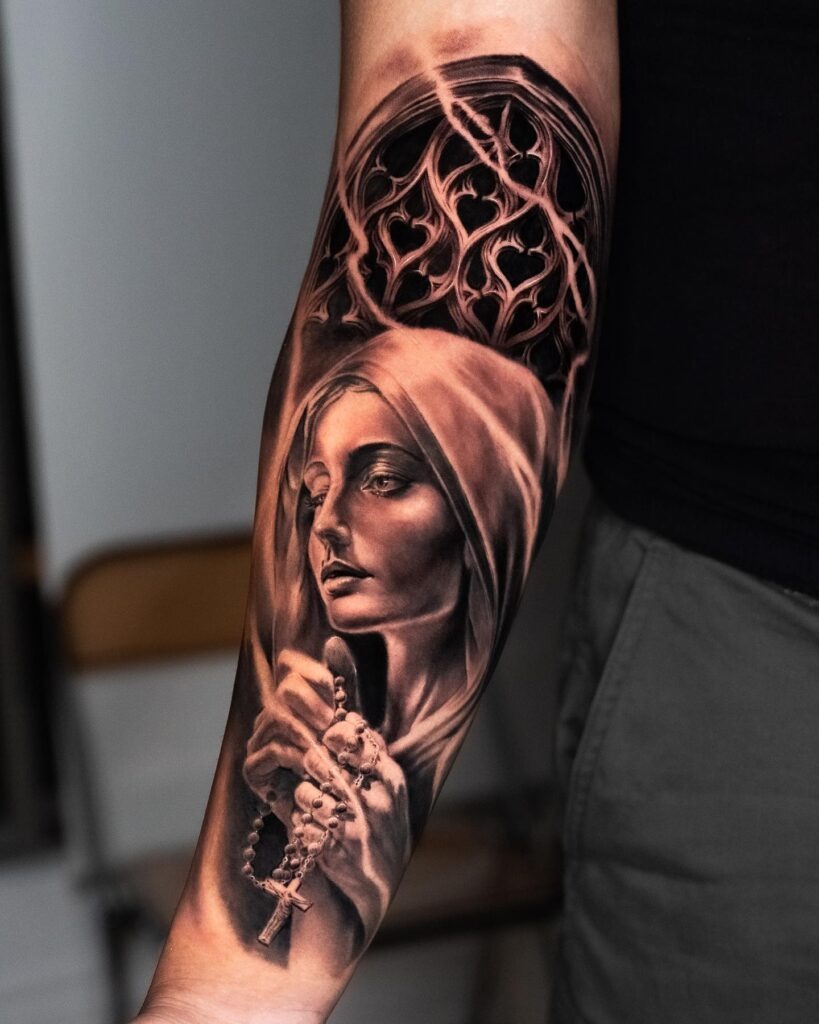Grace of God Forearm Tattoo Tattoo Design