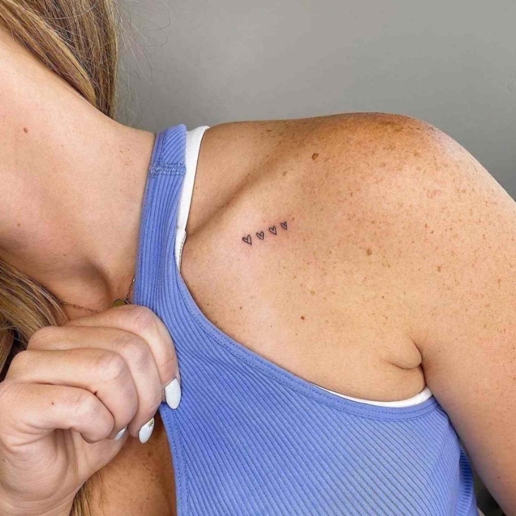 Minimalistic Heart Tattoo: Sweet and Simple Tattoo Design