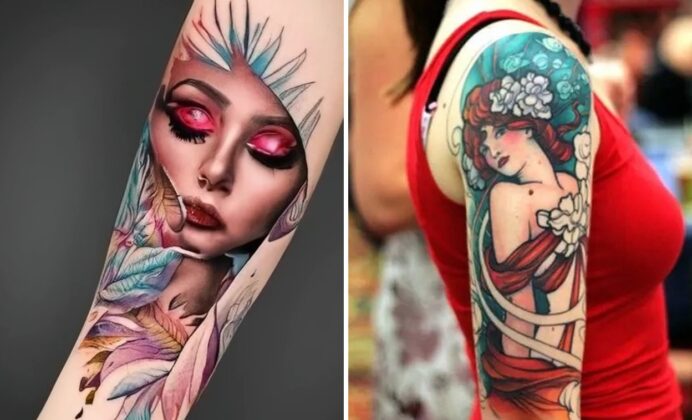 18+ Women Colorful Tattoo Ideas For Unique Personal Expression