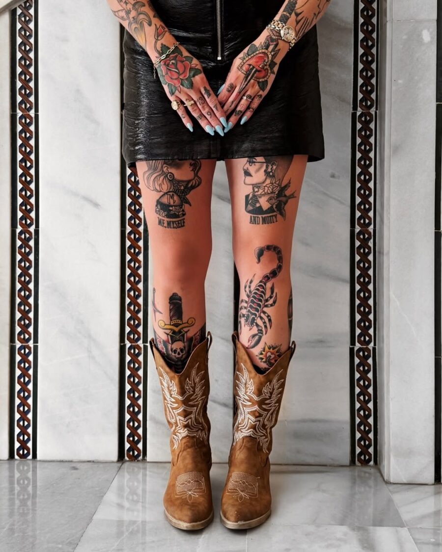 Bold country girl tattoos with striking designs Tattoo Design