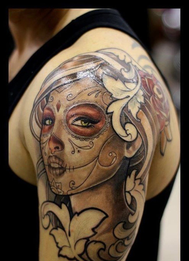 The Floral Elegance Tattoo Design