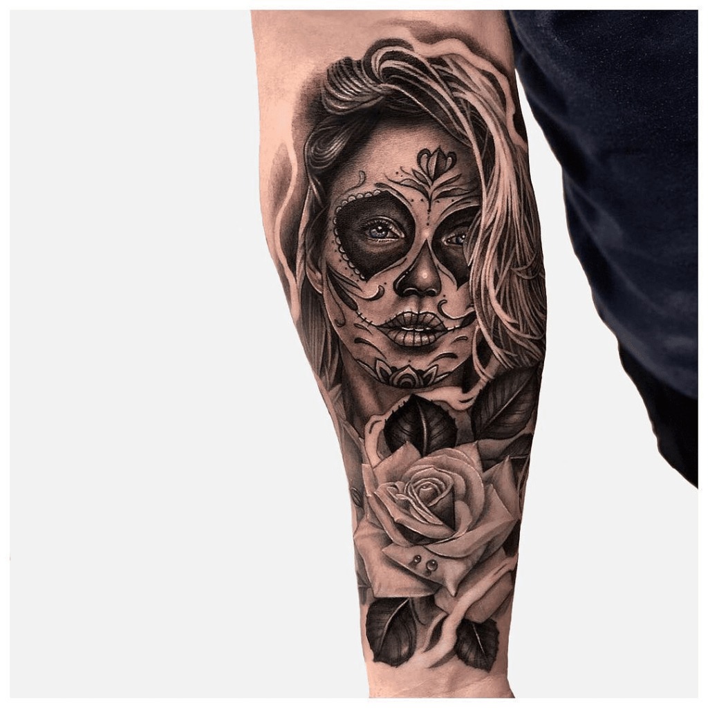 The Mystical Beauty Tattoo Design