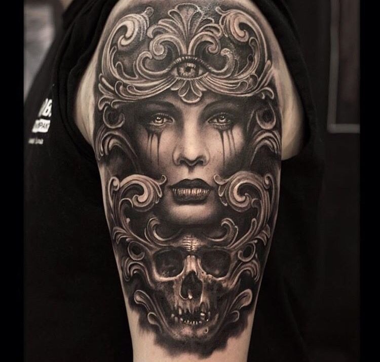 The Silent Guardian Tattoo Design