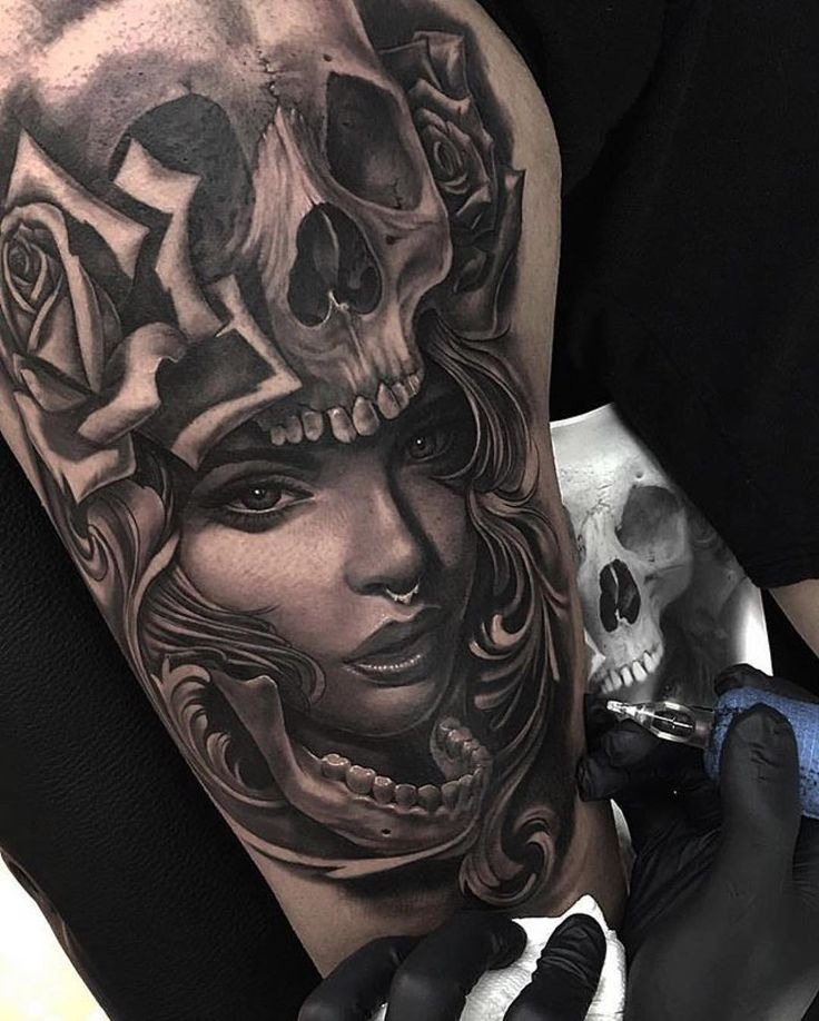 The Stoic Figure Tattoo Design