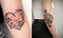 Women Elbow Tattoo Ideas For Subtle and Symbolic Placement