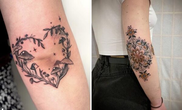Women Elbow Tattoo Ideas For Subtle and Symbolic Placement
