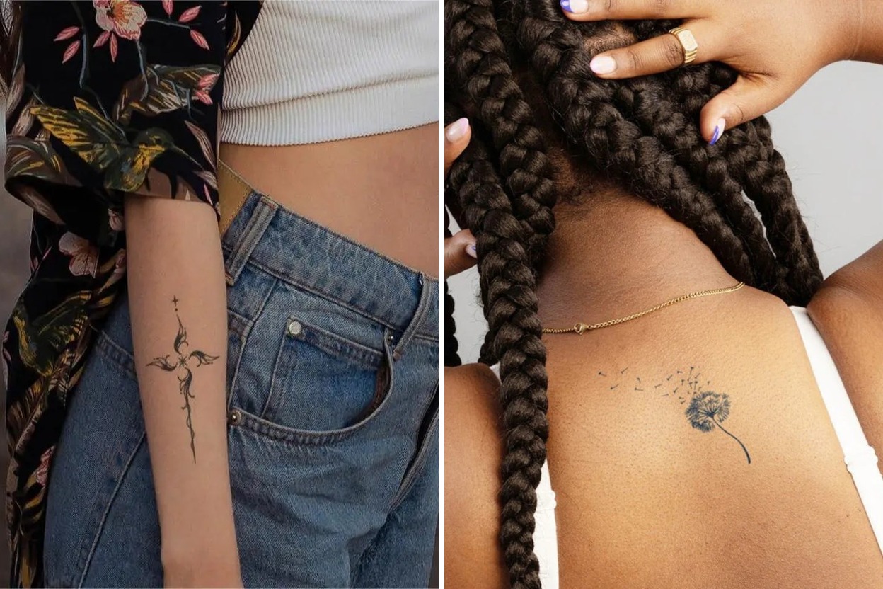19+ Women Elegant Tattoo Ideas With Inspiring Artistic Placement Featured Lookbook Collage