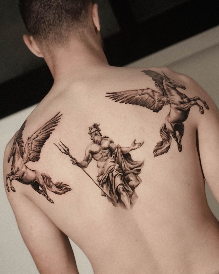 Divine Command Back Tattoo Tattoo Design