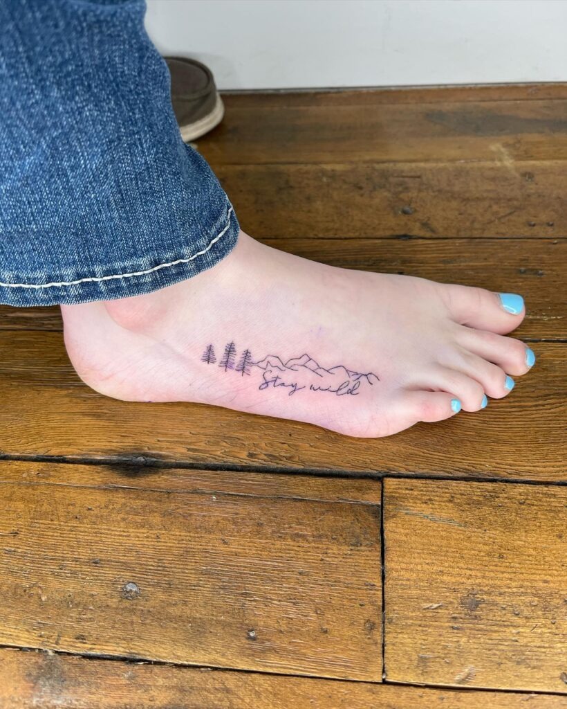 Elegant Symmetrical Mandala Foot Tattoo Tattoo Design