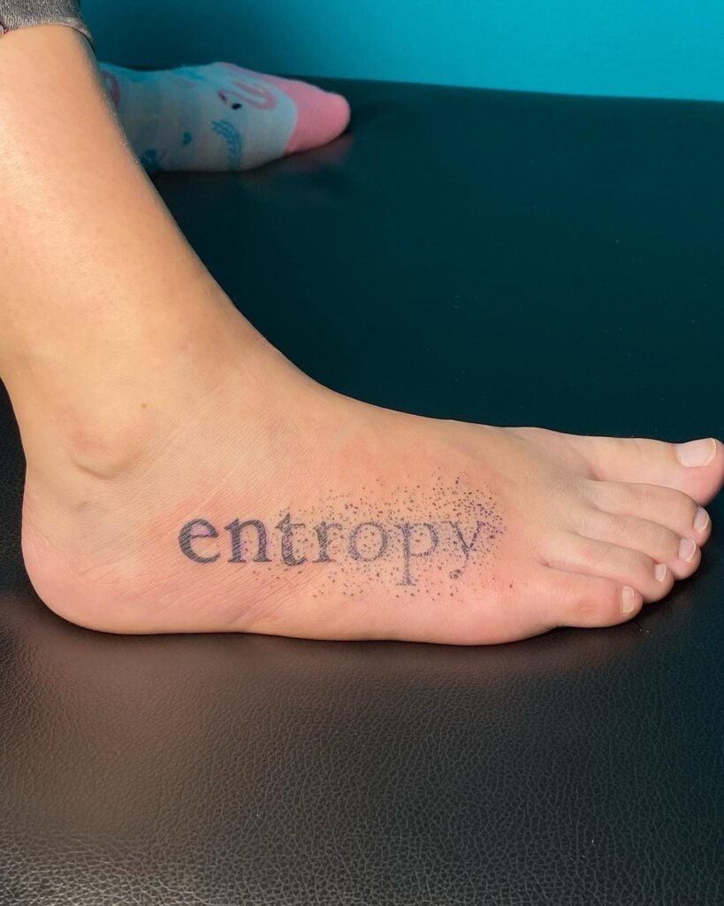 Floral Foot Tattoo with Sunflower and Hibiscus Tattoo Design